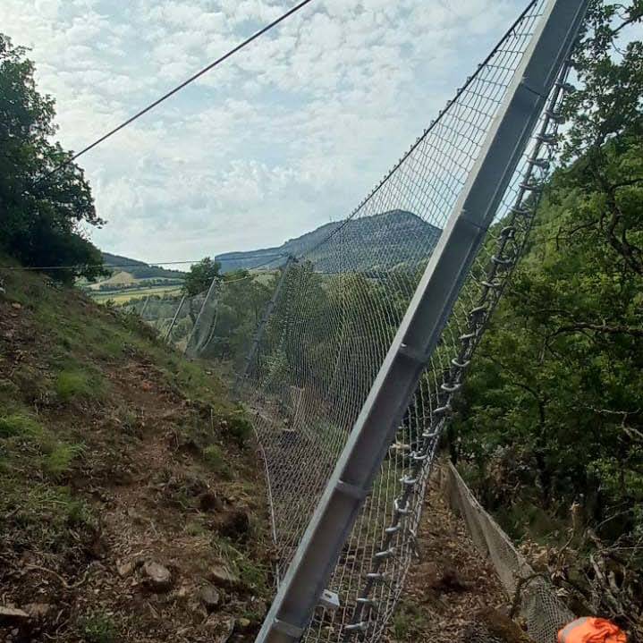 Installation écran pare-blocs